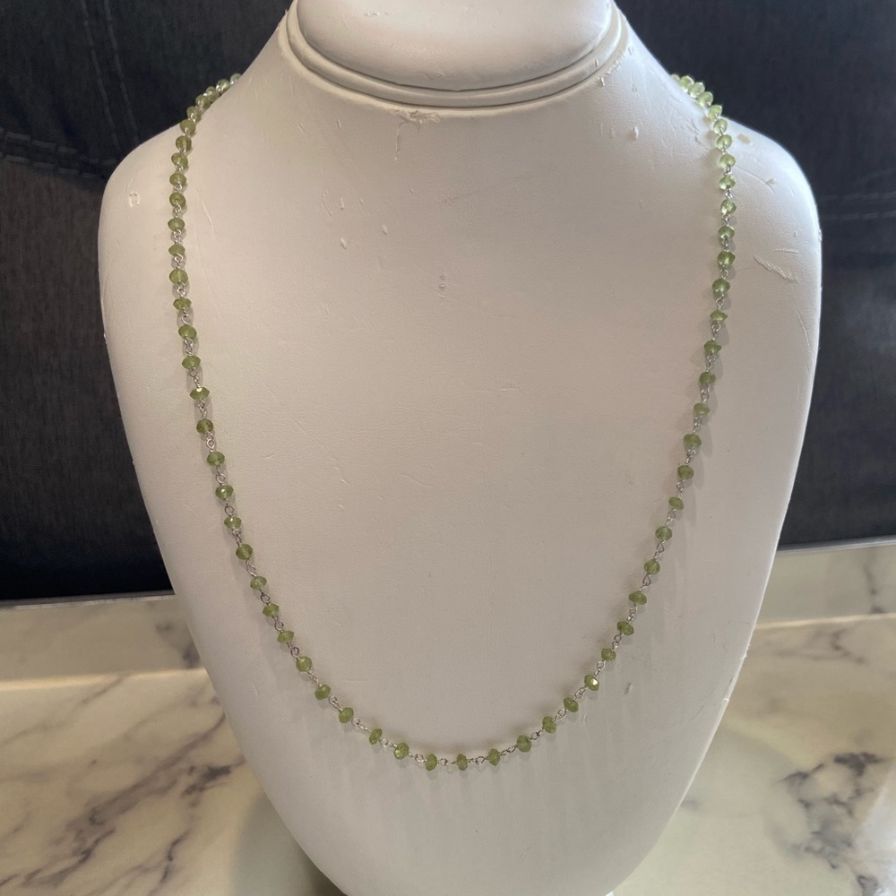Green Bead Necklace